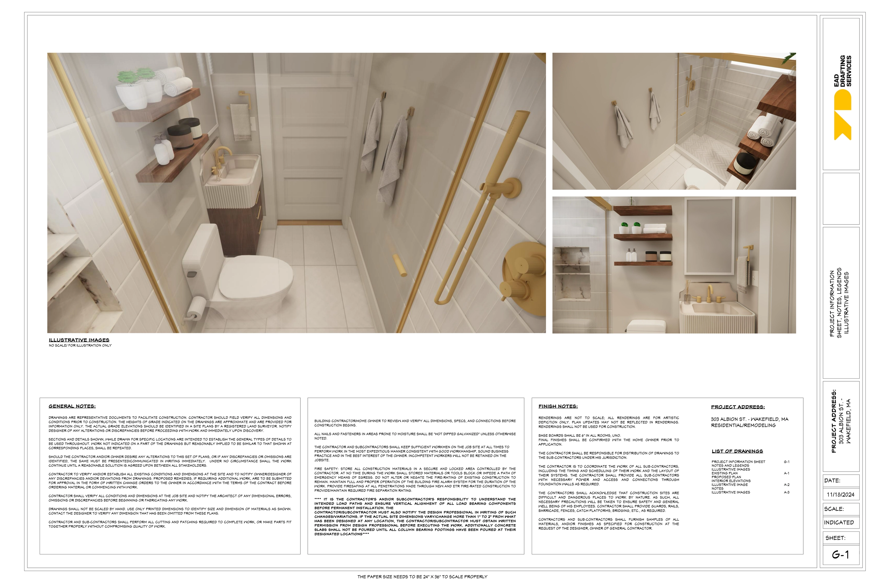 303 Albion St - Wakefield, MA residential project by EAD Drafting Services